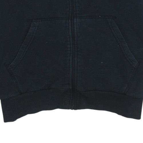 Ellesse Mens Black Full Zip Hoodie Size M Hooded Sportswear