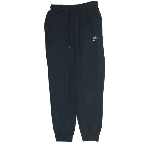Nike Men's Black Fleece Jogger Trousers M Regular Fit