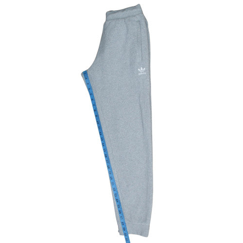 adidas Men Grey Jogger Sweatpants Size S Regular Fit Fleece