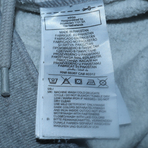 adidas Men Grey Jogger Sweatpants Size S Regular Fit Fleece