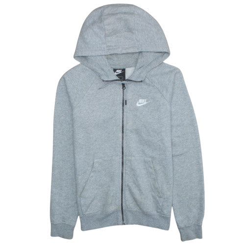 Nike Men's Grey Full Zip Hoodie Size S Regular Fit