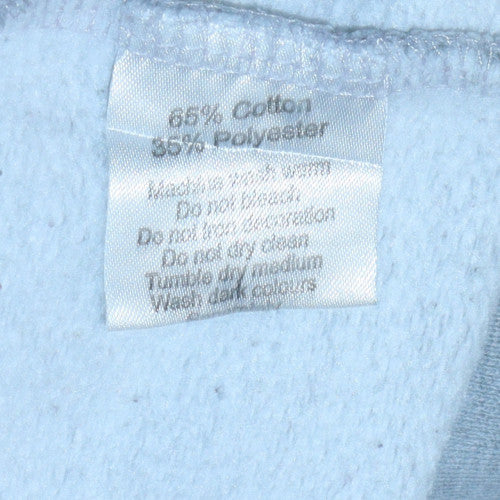 Cotton Ridge Mens Grey L Pullover Hoodie University Logo