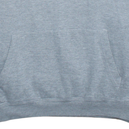 Cotton Ridge Mens Grey L Pullover Hoodie University Logo