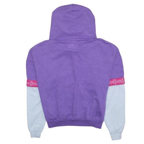 Kappa Womens Purple Hoodie Medium Pullover Logo Long Sleeve