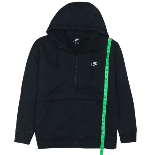 Nike Men's Black XL 1/2 Zip Hoodie Sweatshirt