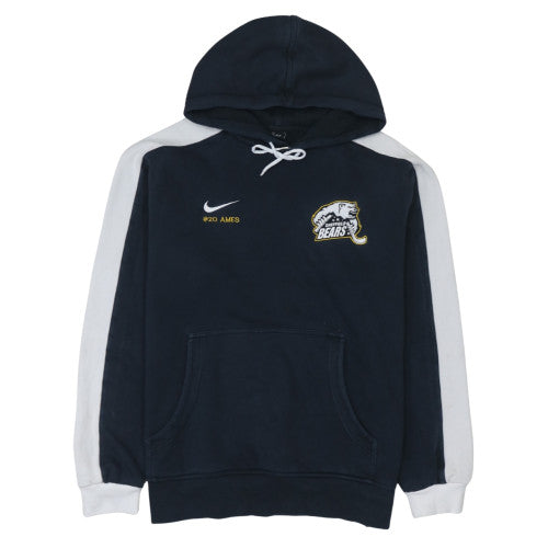 Nike Men’s Blue Sheffield Bears Pullover Hoodie L Embroidered Sports