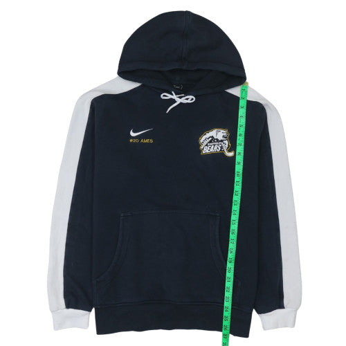 Nike Men’s Blue Sheffield Bears Pullover Hoodie L Embroidered Sports