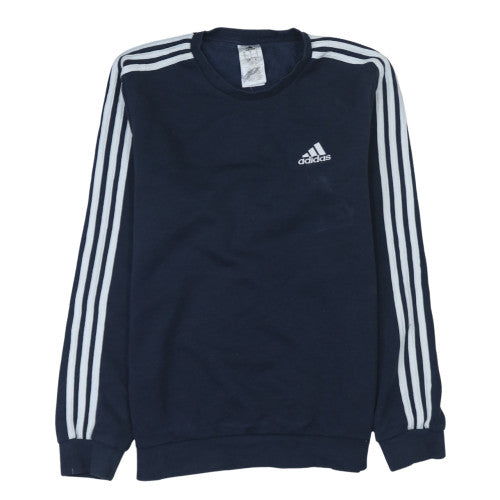 Adidas Men's Blue Pullover Sweatshirt Small Regular Fit