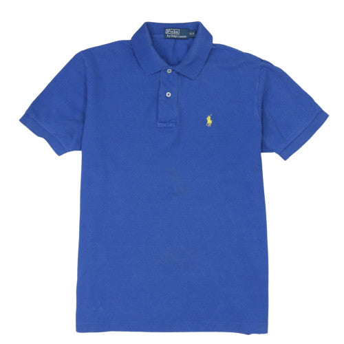 Ralph Lauren Men's Blue Cotton Polo Shirt Size S Classic Fit
