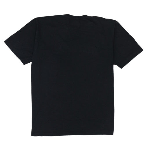 Tommy Hilfiger Men’s Black XL Embroidered Logo Crew Neck T-Shirt