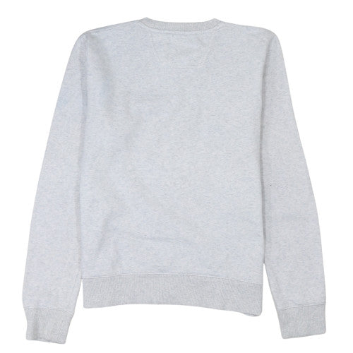 Calvin Klein Jeans Women's Grey Crew Neck Logo Sweatshirt Size M