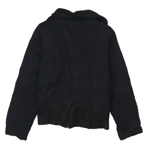 Puma Men's Black Full Zip Collared Sweatshirt L Regular Fit