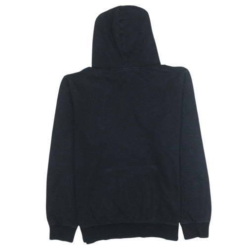 Champion Men's Black Pullover Hoodie Medium Logo Sports Fleece