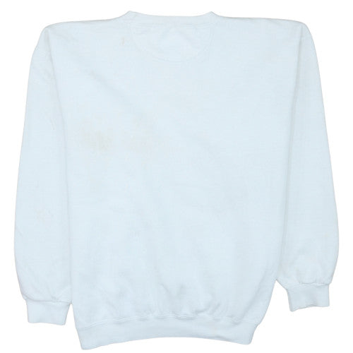 Hard Rock Cafe San Francisco Men's White Large Crew Neck Sweatshirt