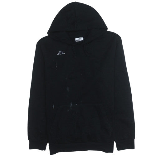 Kappa Mens Black XL Pullover Hoodie Fleece Sportswear