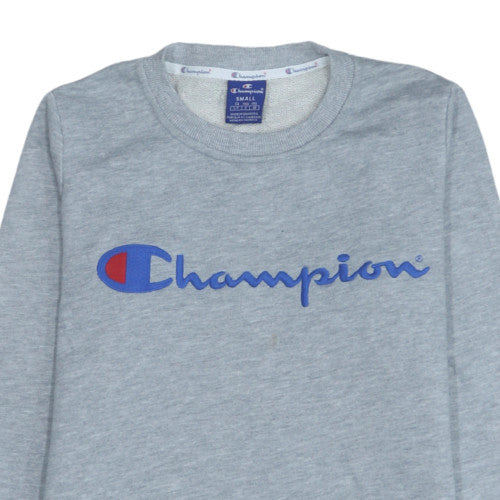 Champion Women Grey Small Long Sleeve T-Shirt Dress