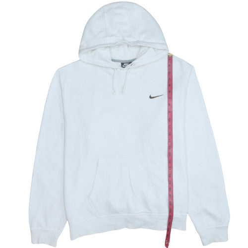 Nike Men's White XL Pullover Fleece Hoodie Sweatshirt