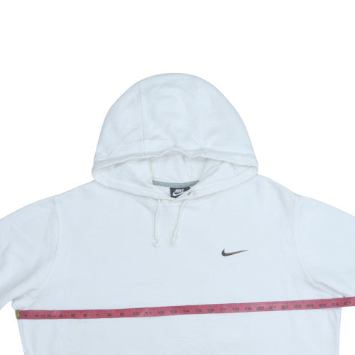 Nike Men's White XL Pullover Fleece Hoodie Sweatshirt