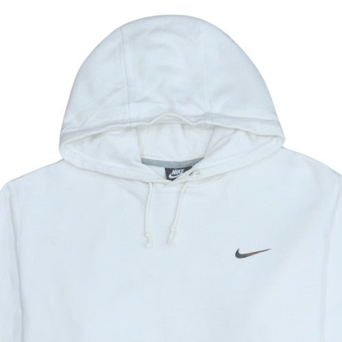 Nike Men's White XL Pullover Fleece Hoodie Sweatshirt