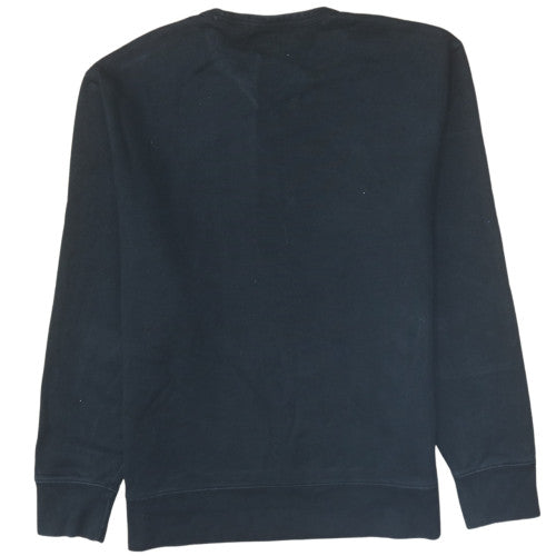 Levi's Mens Black L Crew Neck Logo Pullover Sweatshirt