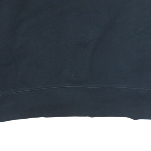 Levi's Mens Black L Crew Neck Logo Pullover Sweatshirt