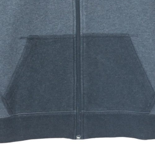 Nike Boys Grey Full Zip Hoodie XL 13-15 Years Fleece Lined Sportswear