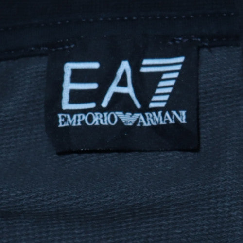 Emporio Armani EA7 Mens Black Full Zip Sweatshirt Size L