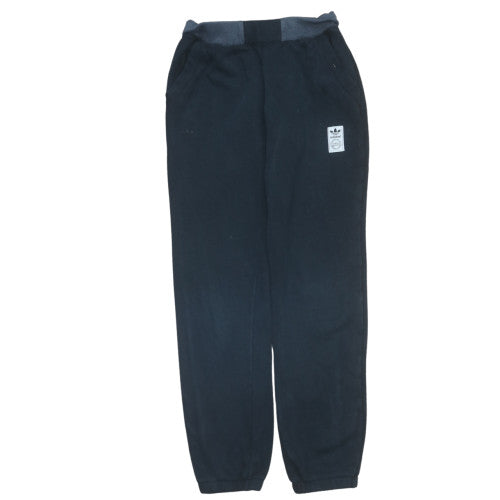 Adidas Men's Black Fleece Sweatpants Joggers Size S Tapered Fit
