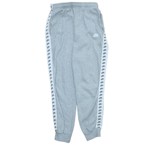 Nike Men's Grey Fleece Jogger Trousers Size S Sportswear