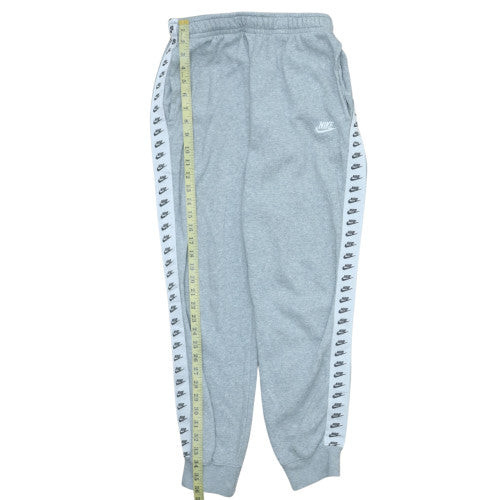 Nike Men's Grey Fleece Jogger Trousers Size S Sportswear