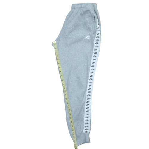 Nike Men's Grey Fleece Jogger Trousers Size S Sportswear