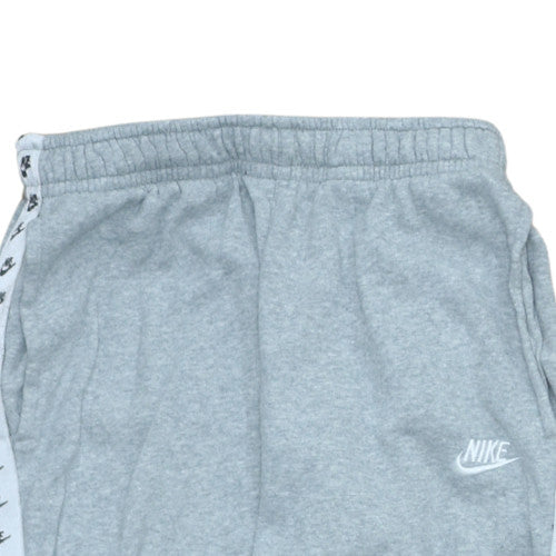 Nike Men's Grey Fleece Jogger Trousers Size S Sportswear