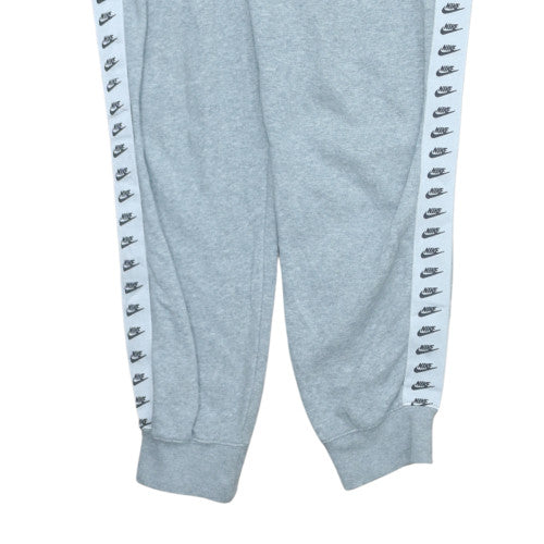 Nike Men's Grey Fleece Jogger Trousers Size S Sportswear