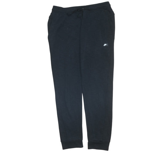 Nike Men's Black Jogger Sweatpants Size L Fleece Activewear Trousers