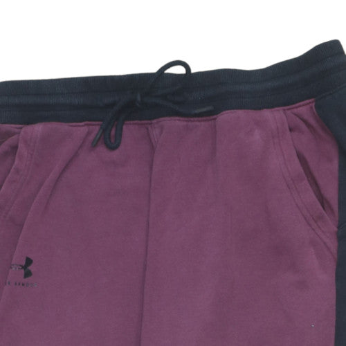 Under Armour Men’s Purple Jogger Sweatpants Size L Fleece Activewear