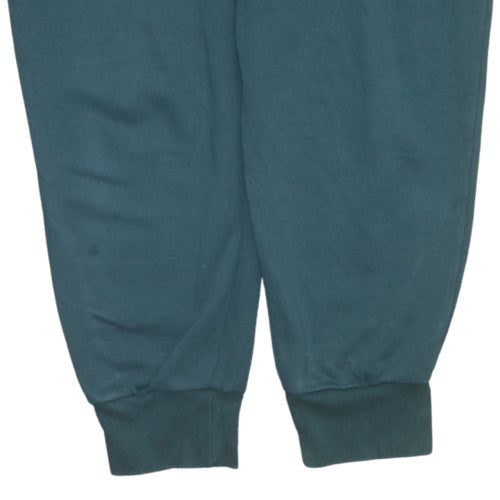 Puma Men’s Green Fleece Jogger Trousers Size L Regular Fit