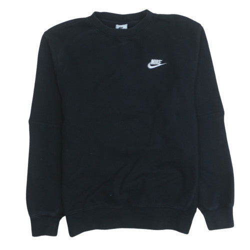 Nike Men's Black XS Pullover Sweatshirt Crew Neck Fleece