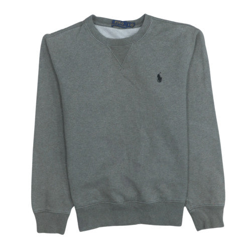Ralph Lauren Men's Grey Crew Neck Pullover Sweatshirt S