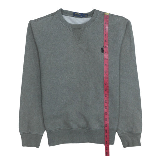 Ralph Lauren Men's Grey Crew Neck Pullover Sweatshirt S