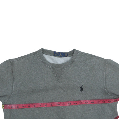 Ralph Lauren Men's Grey Crew Neck Pullover Sweatshirt S