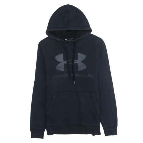 Under Armour Men's Black Small Pullover Hoodie ColdGear Fleece