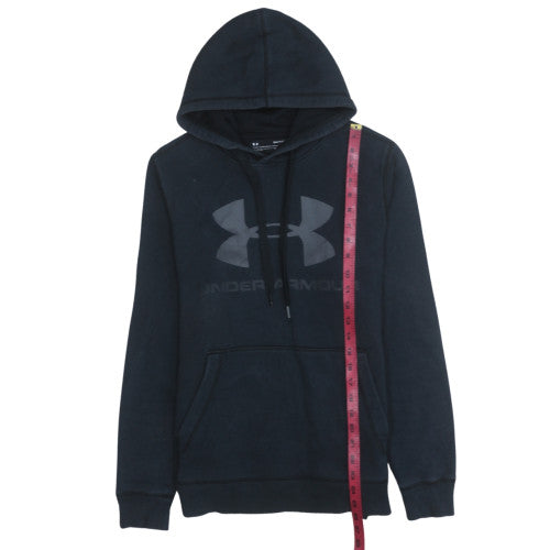 Under Armour Men's Black Small Pullover Hoodie ColdGear Fleece
