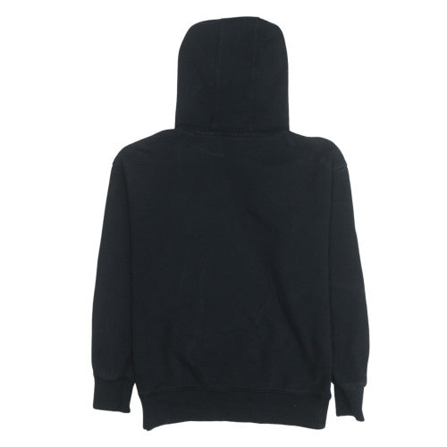 Champion Men’s Black Pullover Hoodie Small Fleece Logo Sweatshirt