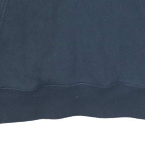 Nike Men's Black Pullover Hoodie Medium Fleece Regular Fit