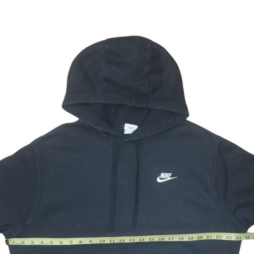 Nike Men's Black Pullover Fleece Hoodie M Regular Fit
