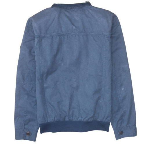 Tommy Hilfiger Denim Men's Blue Bomber Jacket Size M Cotton Blend