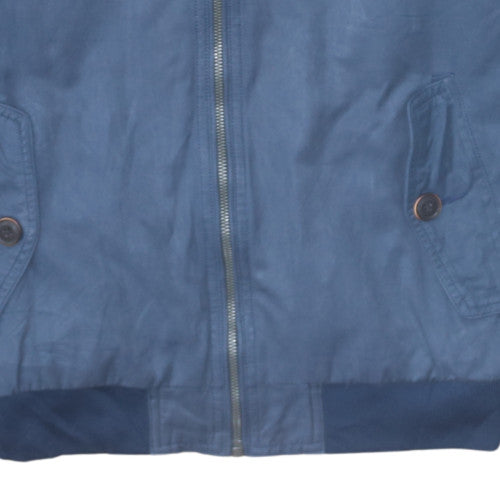 Tommy Hilfiger Denim Men's Blue Bomber Jacket Size M Cotton Blend