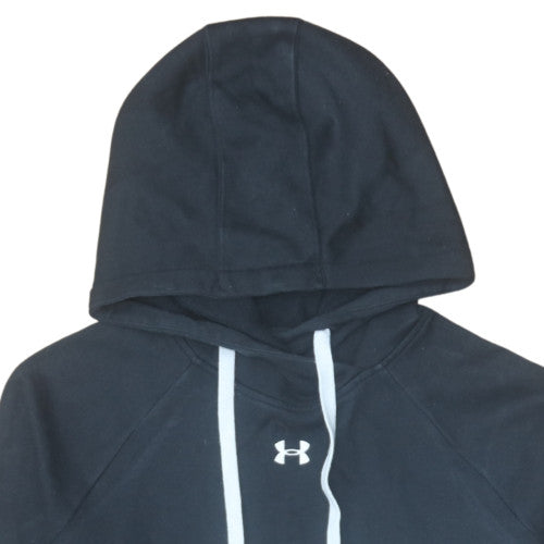 Under Armour Mens Black XL Pullover Hoodie Fleece Sportswear