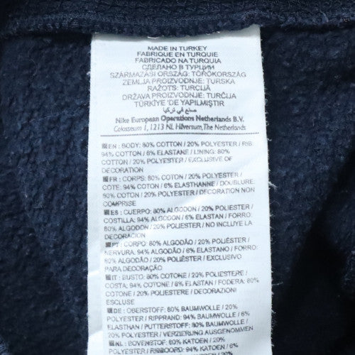 Nike Men's Blue Small Pullover Fleece Hoodie Athletic Dept