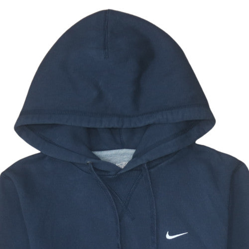 Nike Men's Blue Small Pullover Fleece Hoodie Athletic Dept